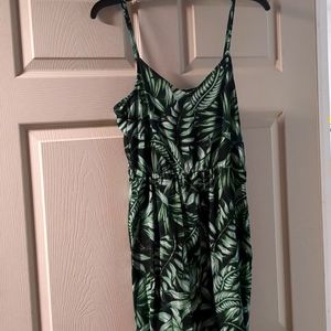 Divided leaf dress, size small